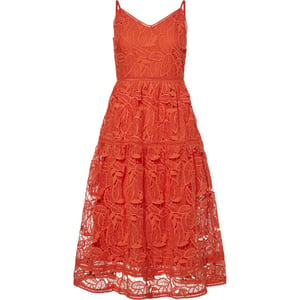 Y.A.S Yaslifa strap long dress show cherry tomato