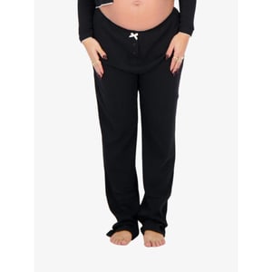 Reinders Dames pyjama broek bow ruffles pj zwart