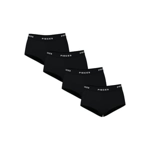 Pieces Dames hipster pclogo 4-pack