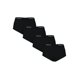 Pieces Dames hipster pclogo 4-pack