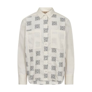 Mos Mosh 173000 180 mosmosh mm weina geo shirt ecru