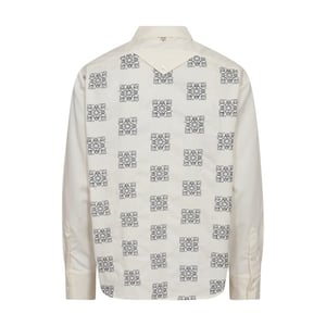 Mos Mosh 173000 180 mosmosh mm weina geo shirt ecru