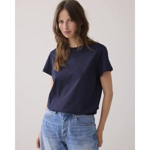 Summum 3s5185-30714 495 rhine stone logo tee midnightblue