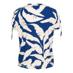 &Co Woman &co women top viana multi leaf cobalt
