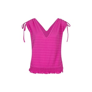 Lofty Manner Top jade fuchsia