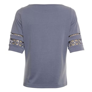 Poools Top 413172 jeans blue