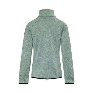 Nordberg andrea fleece fleece sweater met rits dames -
