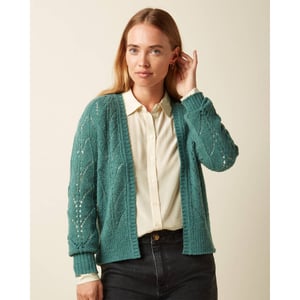 King Louie Blanca cardi orcia vest 09827 smoke green