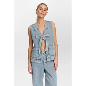 Nümph Nubrooklyn vest 705654 light blue bleach