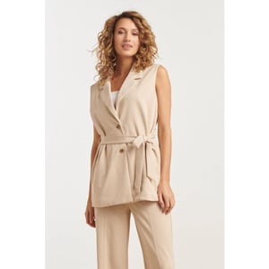 Smashed Lemon 25273 stretch gilet met riem |