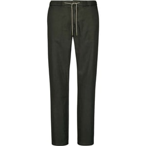 No Excess Pants with linen garment dyed motorblack
