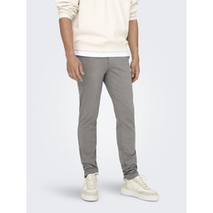 Only & Sons onsmark tap ditsy 2912 pant noos 22022912 tobacco brown