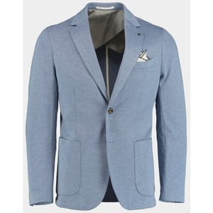 Bos Bright Blue Colbert mylo jersey jacket drop 8 251038my89bo/268 jeans blue