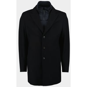 Bos Bright Blue Wollen jas job coat 24301jo07bo/290 navy