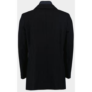 Bos Bright Blue Wollen jas job coat 24301jo07bo/290 navy