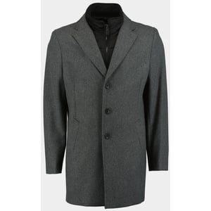 Bos Bright Blue Wollen jas job coat 24301jo07bo/980 anthra