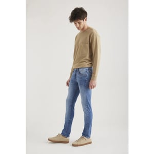 Cup of Joe Leo heren slim-fit jeans medium blue