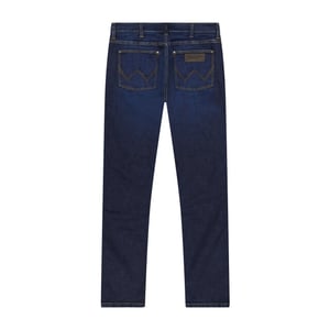 Wrangler Greensboro heren regular straight-fit jeans rustic navy