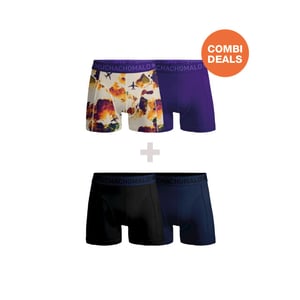 Muchachomalo Heren 2+2-pack boxershorts print