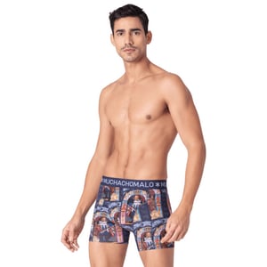 Muchachomalo Heren 2-pack boxershorts pussboots wizardoz