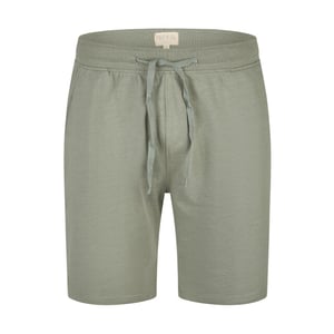 Phil & Co Heren korte pyjama set shortama badstof blauw/groen