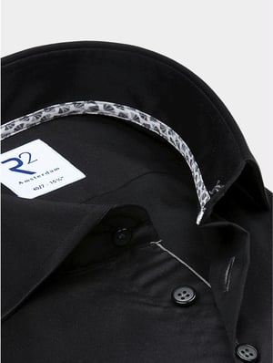 R2 Amsterdam Overhemd extra lange mouw nos.twill.xls.004/020