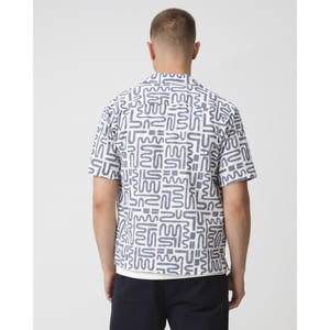 J.C. Rags casual overhemd met korte mouwen alberto