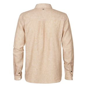 Petrol Industries Men shirt long sleeve uni zand dessin