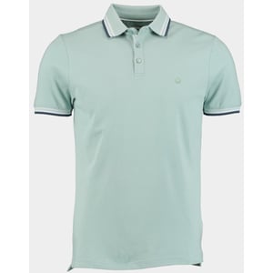 Bos Bright Blue Polo korte mouw brick polo oxford collar 24108br06bo/212 blue surf