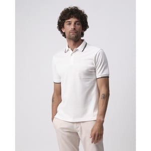 Campbell Warson polo met korte mouwen
