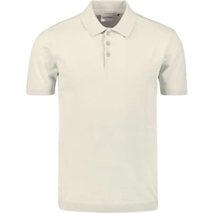 No Excess Pullover short sleeve polo button s offwhite