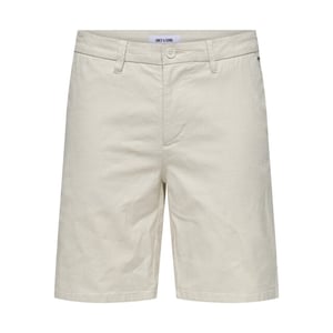 Only & Sons Onsmark 0011 cotton linen shorts no beige