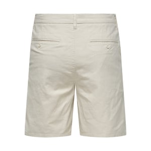 Only & Sons Onsmark 0011 cotton linen shorts no beige