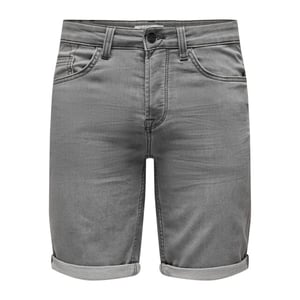Only & Sons onsply life reg gr jog sho pk 8583 22018583 grey denim