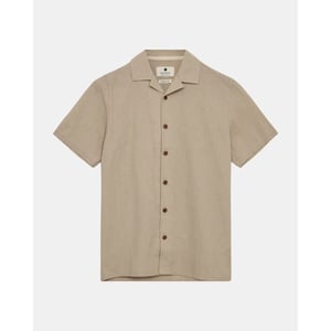 Anerkjendt 901934 akleo s/s cot.linen shirt 0536 feather grey