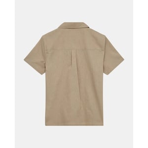 Anerkjendt 901934 akleo s/s cot.linen shirt 0536 feather grey