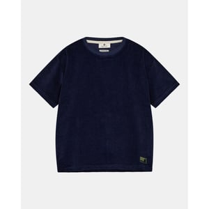 Anerkjendt 901979 kvillads corduroy s/s tee 3059 sky captain