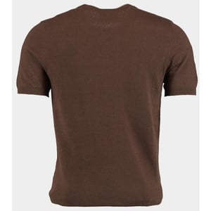 Born with Appetite Pullover rome knitted t-shirt 25108ro13/870 dark brown