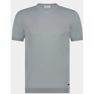 Born with Appetite T-shirt korte mouw wake knitted t-shirt 25108wa35/939 dusty grey