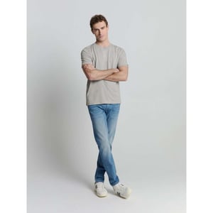 No Excess T-shirt crewneck melange cloud