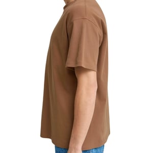 Solid Casual t-shirt heren