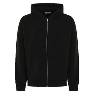 Flaneur Homme Heren blossom patches zip-up