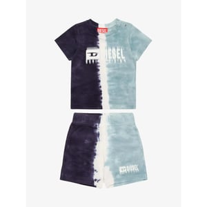 Diesel Jongens set tkiteb dark blue white bright blue