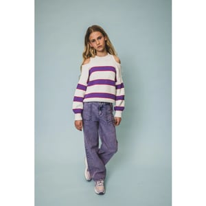 Looxs Revolution Denim washed look  voor meisjes in de kleur