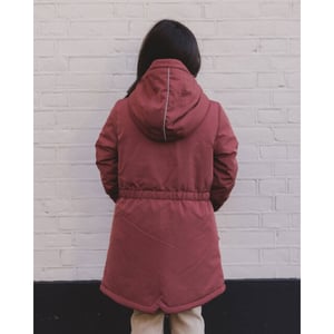 Looxs Revolution Parka little brick voor meisjes in de kleur