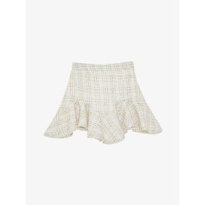Patachou Meisjes rok ecru gold tweed