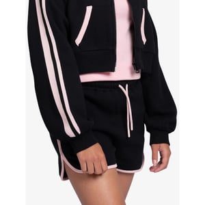 Nik & Nik Meisjes short rosa zwart