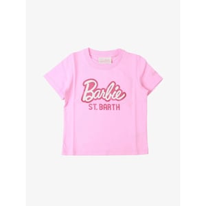 MC Saint Barth Meisjes t-shirt elly barbie classic sb glitter
