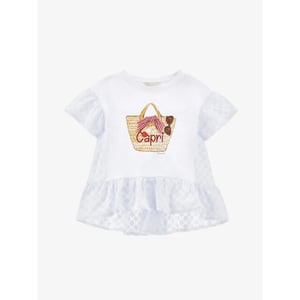 Monnalisa Meisjes t-shirt maxi