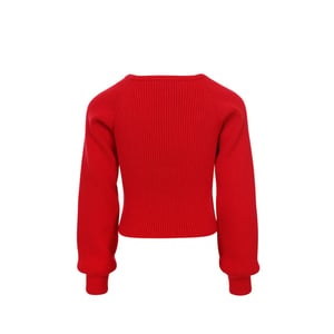 Looxs Revolution Gebreide top scarlet red voor meisjes in de kleur